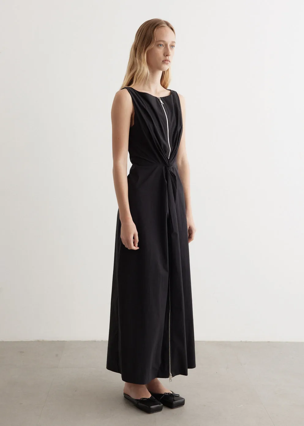 Zipper Knot Dress